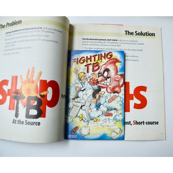 WHO World Health Organization Stop TB Report 1995 - Picture 5 of 5